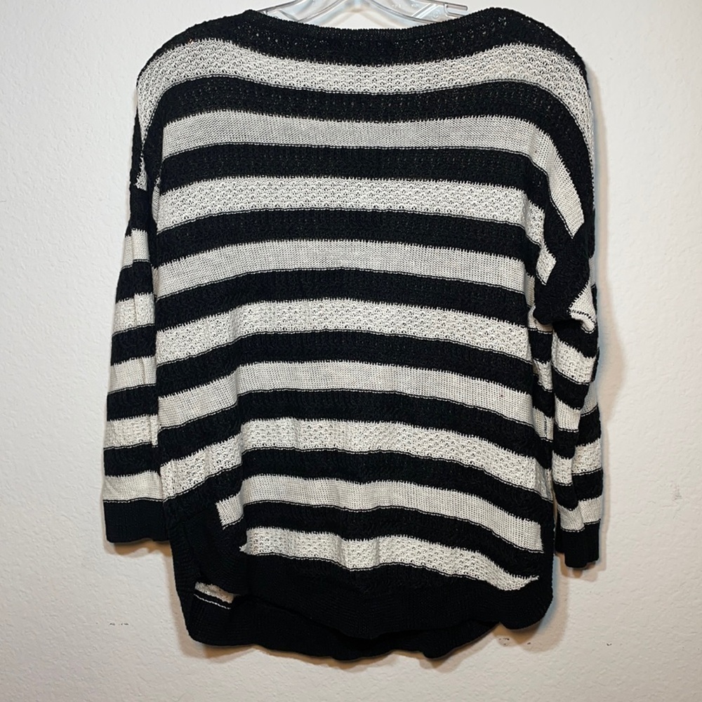 NWT Lauren Ralph Lauren Linen Blend Sweater – Size M – Nautical Coastal Style - Picture 3 of 10